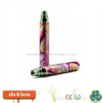 Newest Colorful Best Electronic Cigarette Ego Q Battery 1100mAh